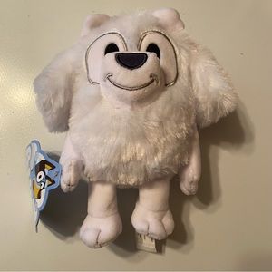 LILA Maltese Disney BLUEY & Friends Plush TV Dog Cartoon 6 "  Stuffed Animal New